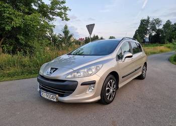 Peugeot 308 SW 2009 1.6 Benzyna Klima Oryginalny lakier