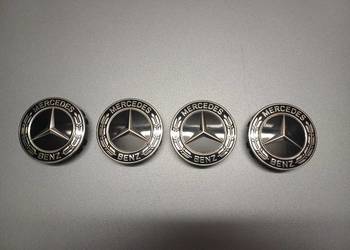 Dekielek, zaślepka felg Mercedes Benz 75 mm 100 % oryginalne zestaw 4 sztuk