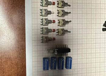 Przełączniki dźwigniowe i inne - komplet (Z341)