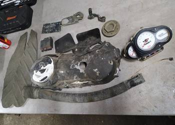 Aprilia Sr 125/150 Sporter, silnik Piaggio, części licznik moduł  obudowa