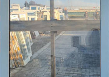 OKNA KacprzaK Witryna 74X198 FIX Używany PCV Plastikowy