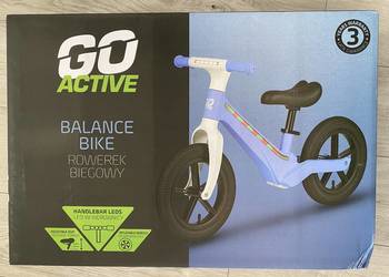 Rowerek biegowy z światełkami led