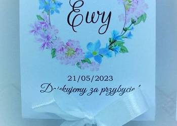 Podziękowania dla Gości z okazji I Komunii Św. - Lizaki