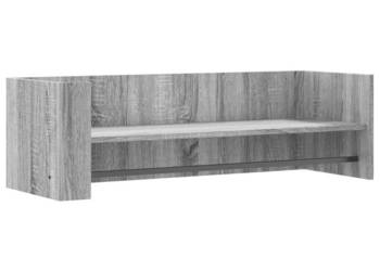 Półka ścienna szary dąb sonoma 100x35x305 cm WM-848463