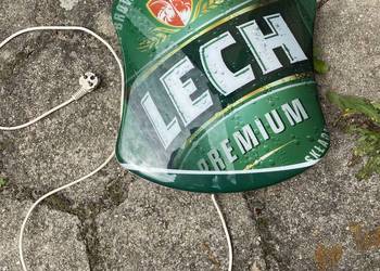 Reklama świetlna, plafon Lech