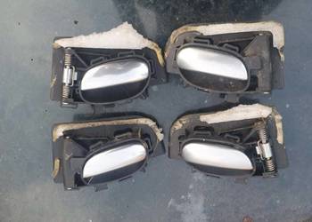 Klamka wewnętrzna drzwi prawa lub lewa przód tył Peugeot 206 98-09 chrom