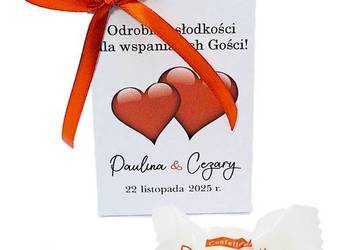 Podziękowania dla Gości - Pudełeczka z Raffaello  Ślub  FB emilcia 22 (Y)