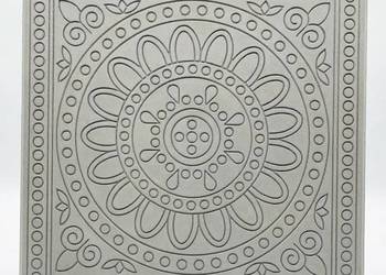 Płyta Ogrodowa Tarasowa 40x40 cm Szara Step betonowy na ścieżkę