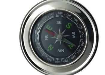 Kompaktowy Kompas Survivalowy 6 x 1,5 cm