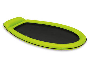 Materac plażowy z siateczką do pływania chłodzący zielony INTEX 58836 GREEN