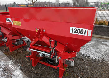 Rozsiewacz do nawozów STRUMYK 1200 litrów HydraulikaPlandeka