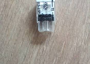50sztuk szybkozłączka instalacyjna wago 2 x 2,5mm na drut
