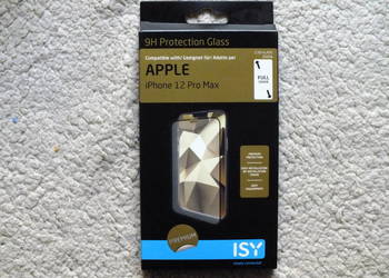 Sprzedam nowe szkło hartowane ISY do Apple iPhone 12 Pro Max 1szt tanio