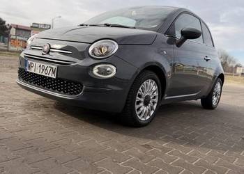 Fiat 500 1.2 automat 68k przebieg wersja Lounge stan jak nowy!