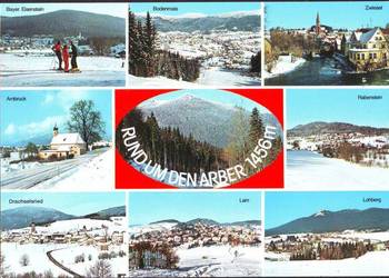 Kart. Pocz. RFN - Bawaria - Arber  **