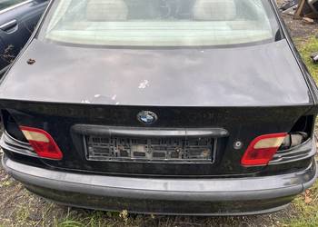 BMW E46 SEDAN KLAPA TYLNA CZARNA