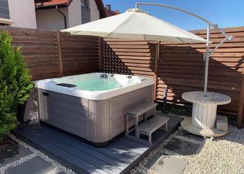 PROMOCJA!Jacuzzi ogrodowe Opal 5os. ozonator Leżanka NEW!