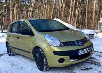 Nissan Note, 1,4 benzyna, 2007r