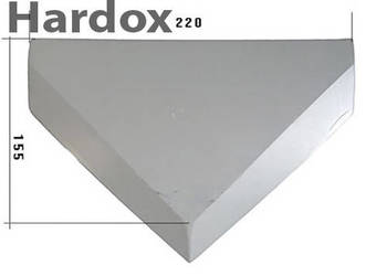 Lemiesz S HARDOX S22A220B155S części do glebogryzarki IMANTS