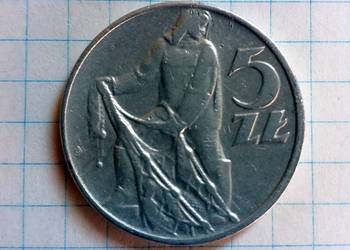 5 ZŁOTYCH 1974 ROK - POLSKA