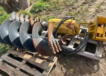 Wiertnica hydrauliczna do koparki wiertło 30 cm i 60 cm
