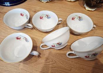Zrstaw 6 filiżanek porcelana Bavaria