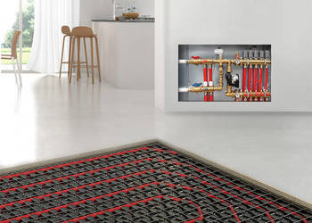 Schemat / projekt ogrzewanie podłogowe