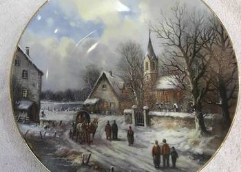 Talerz dekoracyjny "Wies nad jeziorem" Tirschenreuth