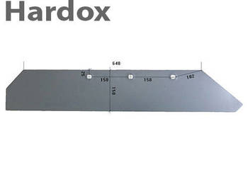 Lemiesz 300hektarów HARDOX Łąkowy części do pługa Łąkowego