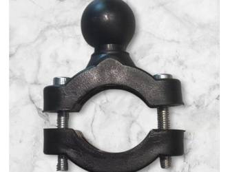 OBEJMA MOTOCYKLOWA NA KIEROWNICĘ 22-32 MM UCHWYT DO TELEFONU Z KULKĄ