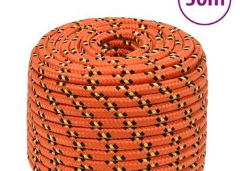vidaXL Linka żeglarska, pomarańczowa, 12 mm(SKU:152671)