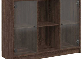 Szafka brązowy dąb 102x37x755 cm materiał drewnopochodny WM-3295877