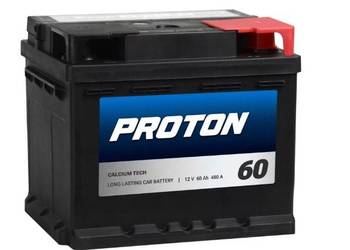 Akumulator 60Ah 480A PROTON  EN PRAWY PLUS niski