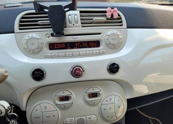 Fiat 500 jasny środek szyberdach klimatyzacja