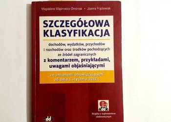 Szczegółowa klasyfikacja dochodów wydatków przychodów