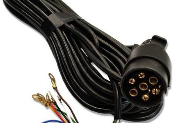 Przewód Elektryczny PRZYCZEPY 12M WTYCZKA 7 ŻYŁ [2818]