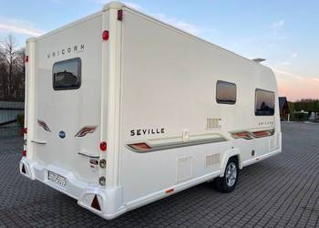 Sprzedam przyczepę Bailey Unicorn Seville Nowa!!!Nieużywana wersja DEMO