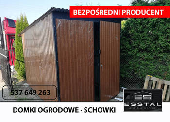 Garaż Blaszany|Blaszak|Ogrodowy|Schowek|Magazyn|Ogród|Wiaty - ESSTAL-