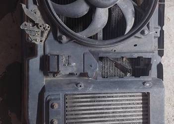 Pas przedni z chlodnicami wentylatorem Peugeot Citroen