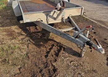 Przyczepa pod minikoparke 3m długości 120cm szeroka