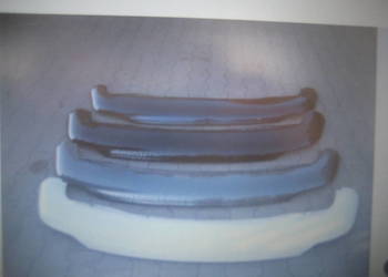 vw touran 10-15r spoiler zderzaka tył 1t0807521h - j