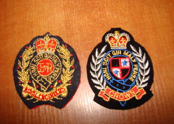 brytyjska naszywka wojskowa