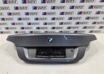 BMW 5 E60 KLAPA BAGAŻNIKA TYŁ TYLNA A52 SPACEGRAU SZARA