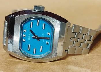 Zegarek Damski Czajka 17 JEWELS Niebieska