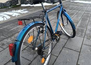 Rower trekkingowy 28” – przerzutki, bagażnik, błotniki