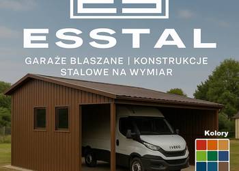 Carport - BLASZAK  | Garaż Blaszany| Wiata |Schowek|Wiatka – ESSTAL-
