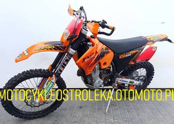 KTM EXC 450 gotowa do latania crossówka 2006rok ZAREJESTROWANA