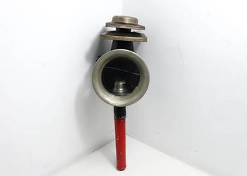 Stara Lampa Powozowa Świecowa Kolejowa Zabytkowa Antyk Retro Metalowa