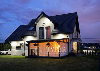 Nowoczesny dom Pawęzów 164 m2 energooszczędny
