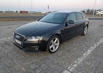 Audi A4 B8, kombi, 2.0 TDI, 143KM, 2009r, S-Line, stan bardzo dobry.
